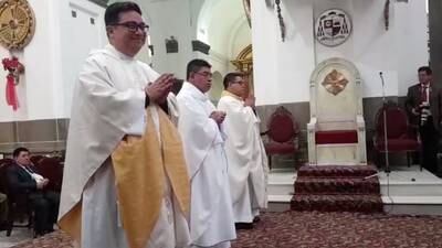 VIDEO. Ordenan a tres nuevos presbíteros en la Catedral Metropolitana