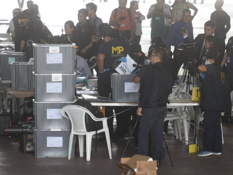 El TSE denuncia violencia a derechos políticos por el MP al abrir cajas electorales