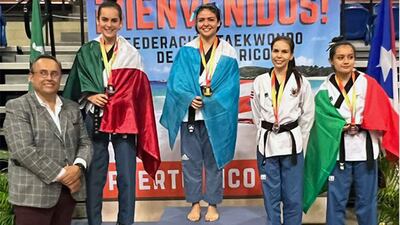 Taekwondo nacional sube al podio en Open de Puerto Rico