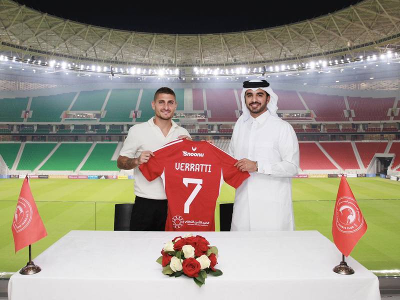 Marco Verratti deja el futbol europeo para fichar con el Al-Arabi de Qatar