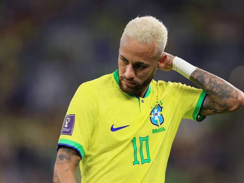 Salen a la luz los chats de Neymar tras la eliminación de Brasil