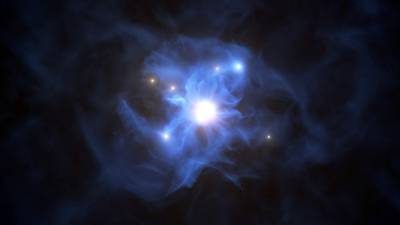 VIDEO. Detectan un agujero negro supermasivo de tiempos remotos del Universo