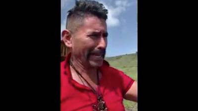 VIDEO. Alcalde de Ipala &#34;viaja en el tiempo&#34; para mostrar los daños al volcán y laguna de Ipala
