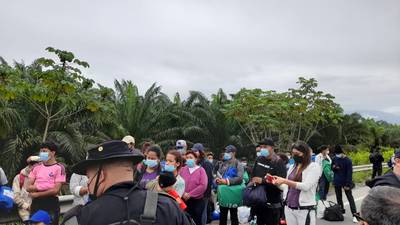 VIDEO. Caravana migrante hacia EE. UU. no pudo cruzar Guatemala