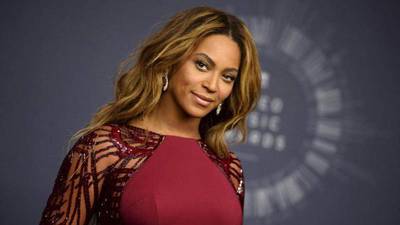 Beyoncé en el concierto del centenario del nacimiento de Mandela