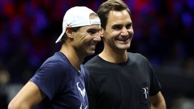 Federer y Nadal serán compañeros en el último partido del tenista suizo