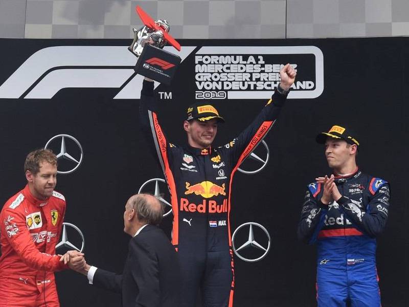 Verstappen gana el Gran Premio de Alemania; Hamilton fue noveno