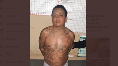 Pandillero salvadoreño capturado en Jutiapa; era transportado por un "coyote"