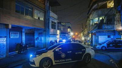 Mueren 17 presuntos narcotraficantes en operativo policial en Brasil