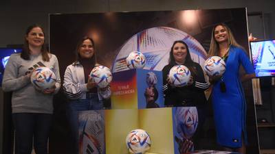 Presentan en Guatemala el balón del Mundial de Catar 2022